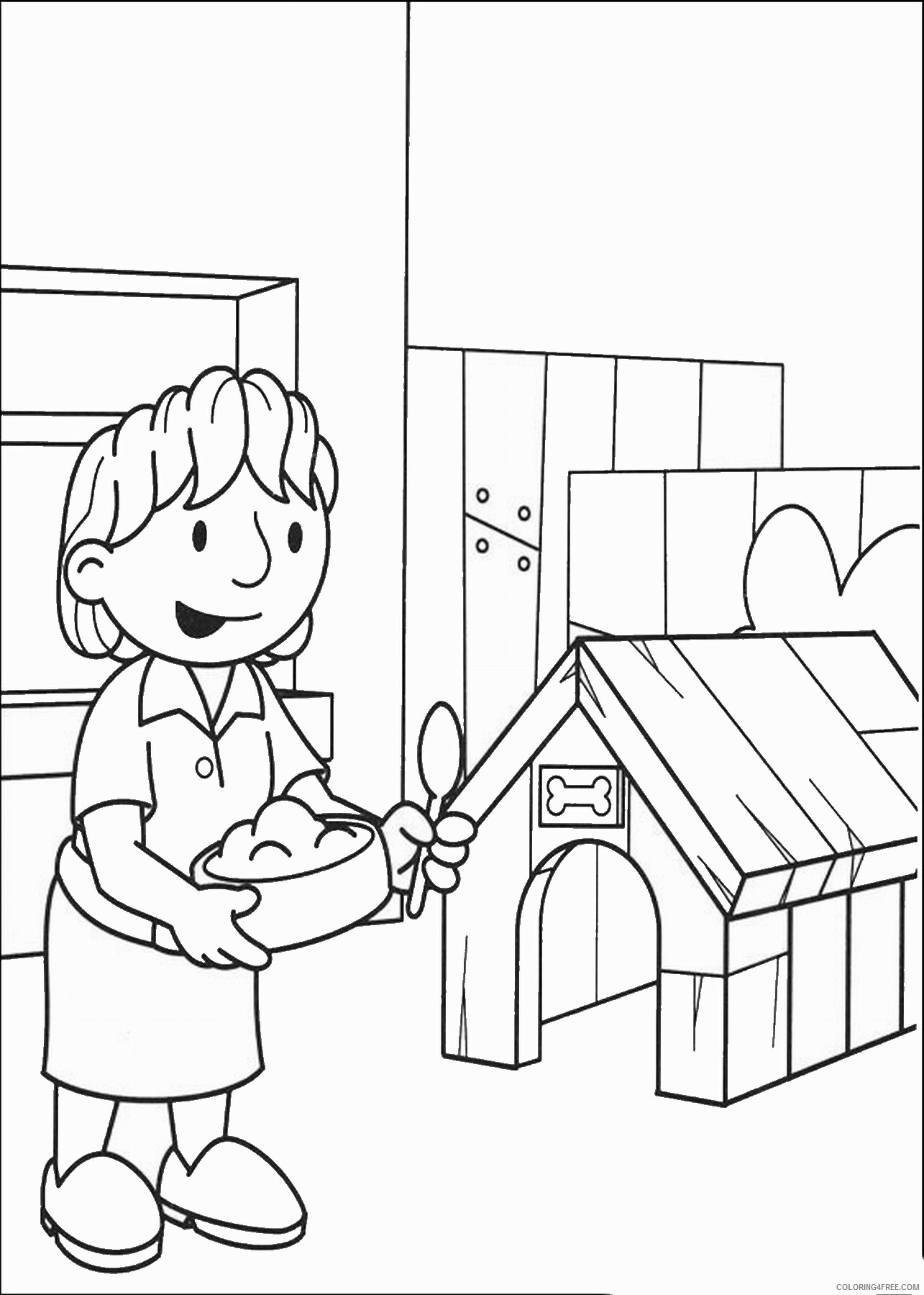 Bob the Builder Coloring Pages TV Film bob the builder_08 Printable 2020 00958 Coloring4free
