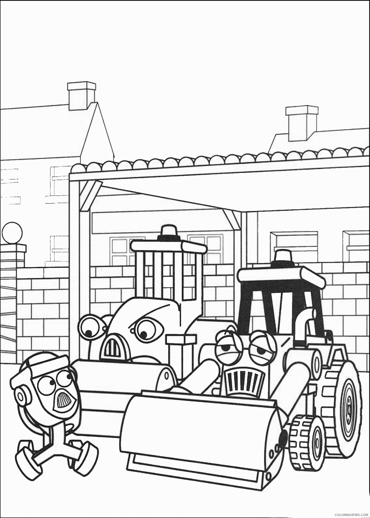 Bob the Builder Coloring Pages TV Film bob the builder_10 Printable 2020 00960 Coloring4free