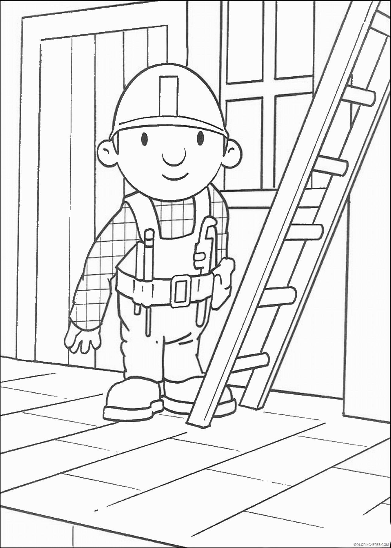 Bob the Builder Coloring Pages TV Film bob the builder_11 Printable 2020 00961 Coloring4free
