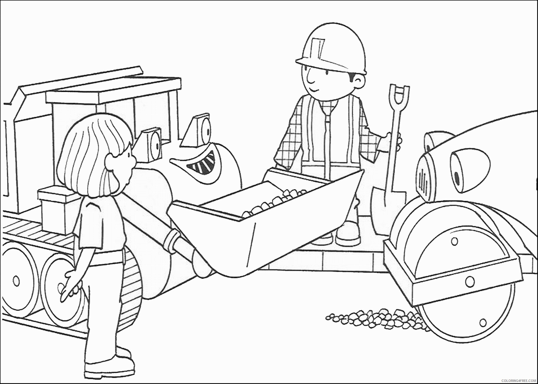 Bob the Builder Coloring Pages TV Film bob the builder_15 Printable 2020 00965 Coloring4free