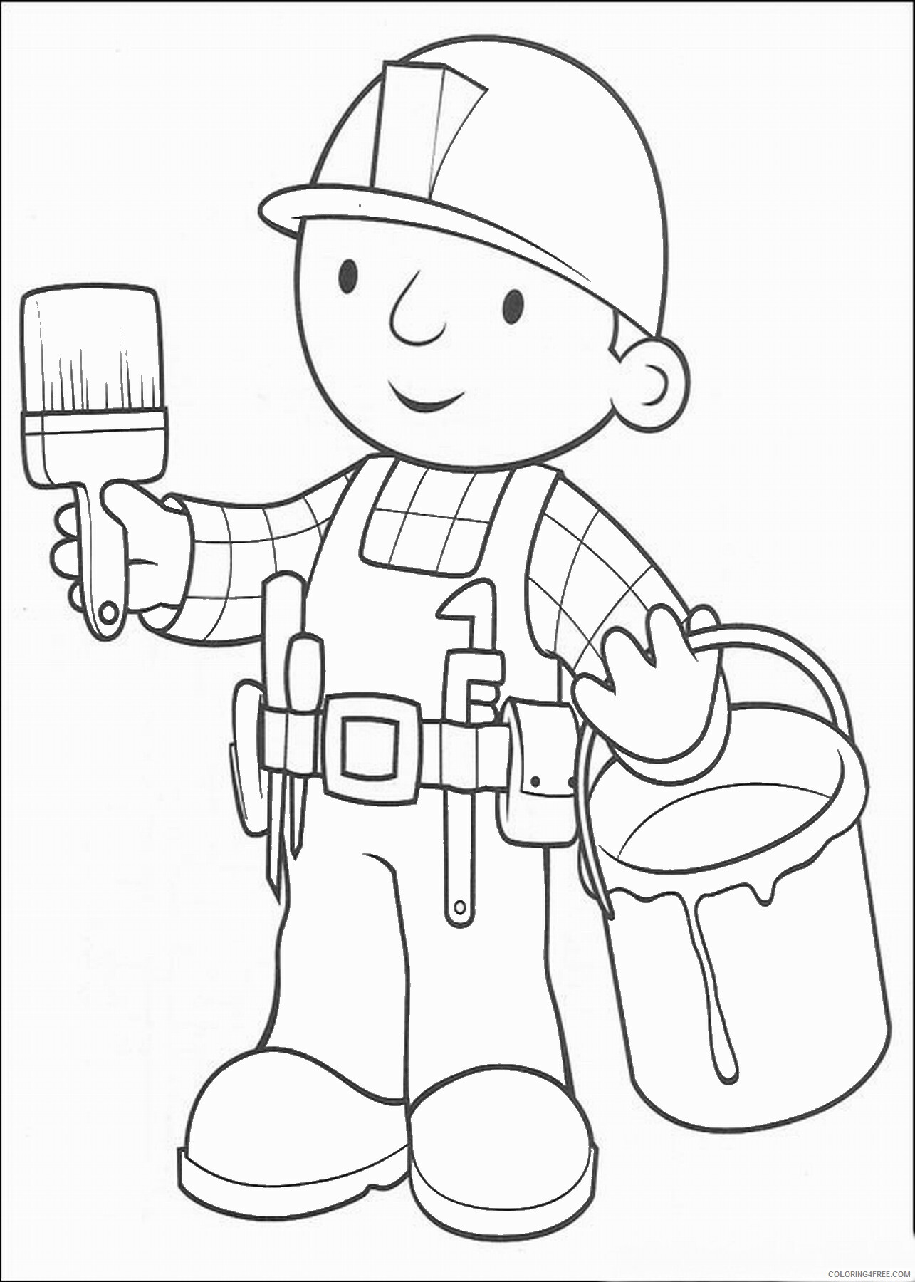 Bob the Builder Coloring Pages TV Film bob the builder_16 Printable 2020 00966 Coloring4free