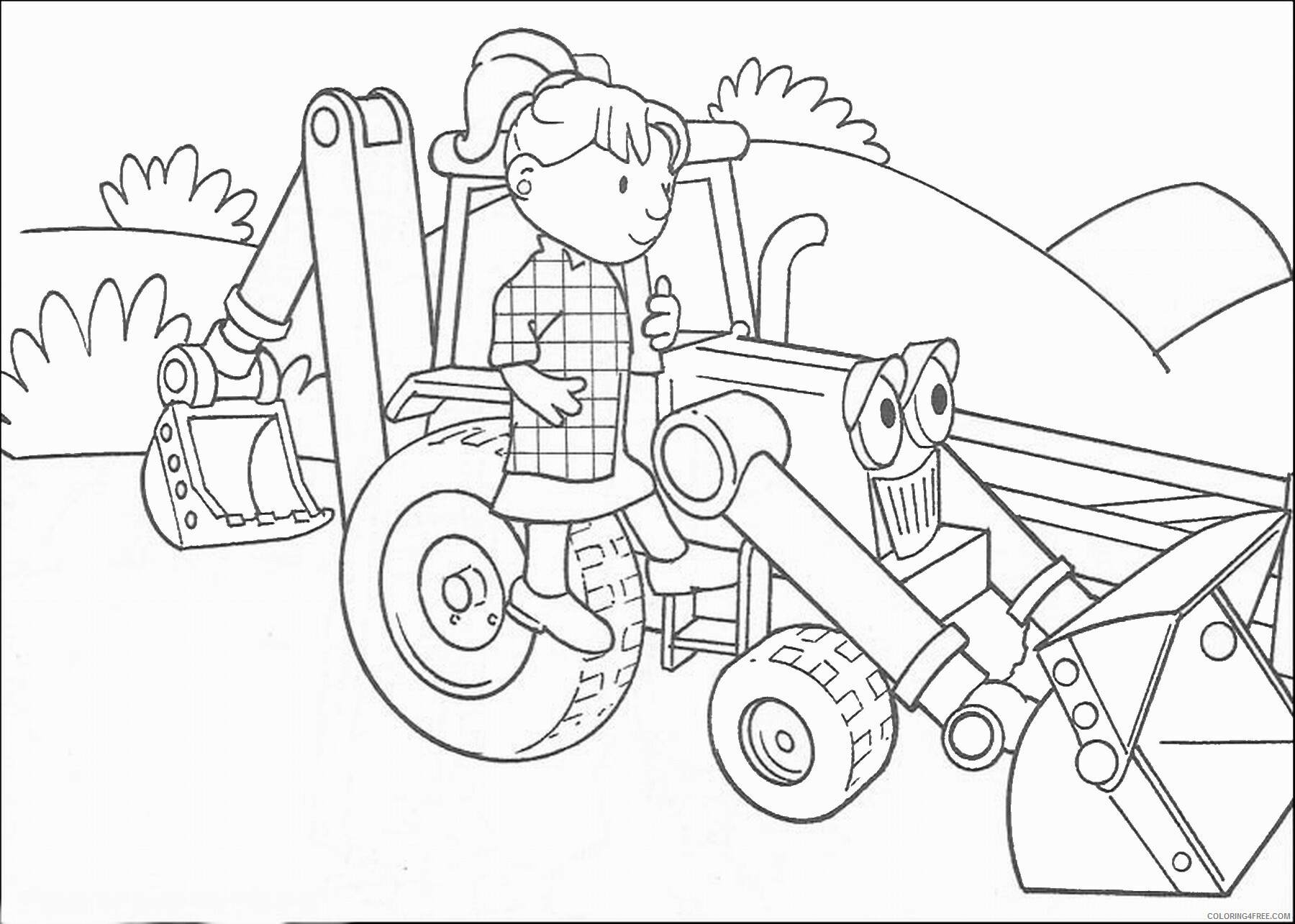 Bob the Builder Coloring Pages TV Film bob the builder_17 Printable 2020 00967 Coloring4free