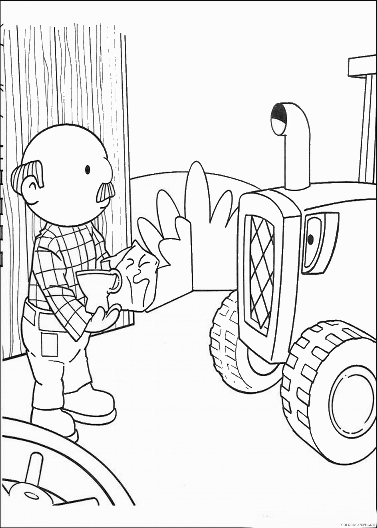 Bob the Builder Coloring Pages TV Film bob the builder_19 Printable 2020 00969 Coloring4free