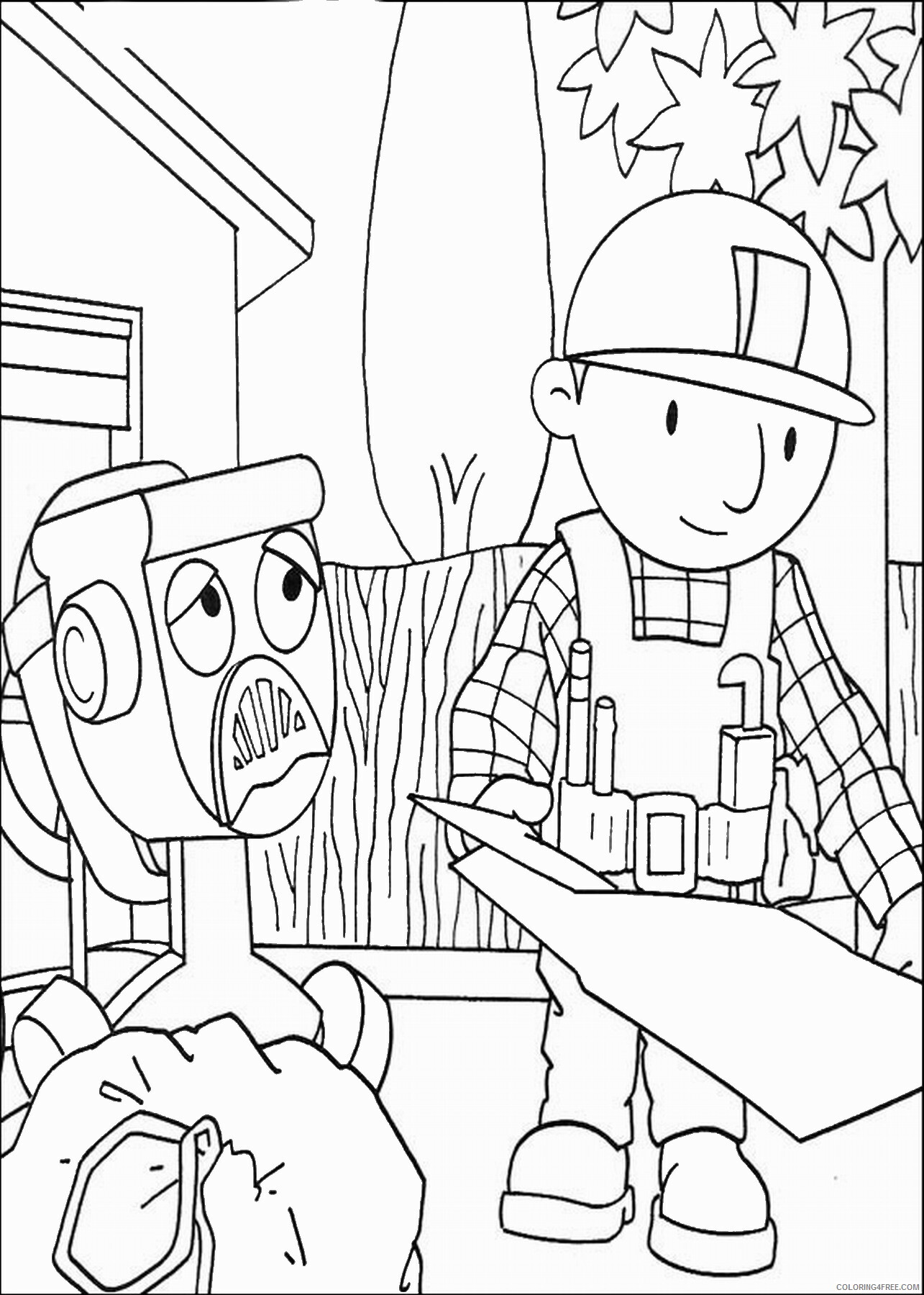 Bob the Builder Coloring Pages TV Film bob the builder_20 Printable 2020 00970 Coloring4free