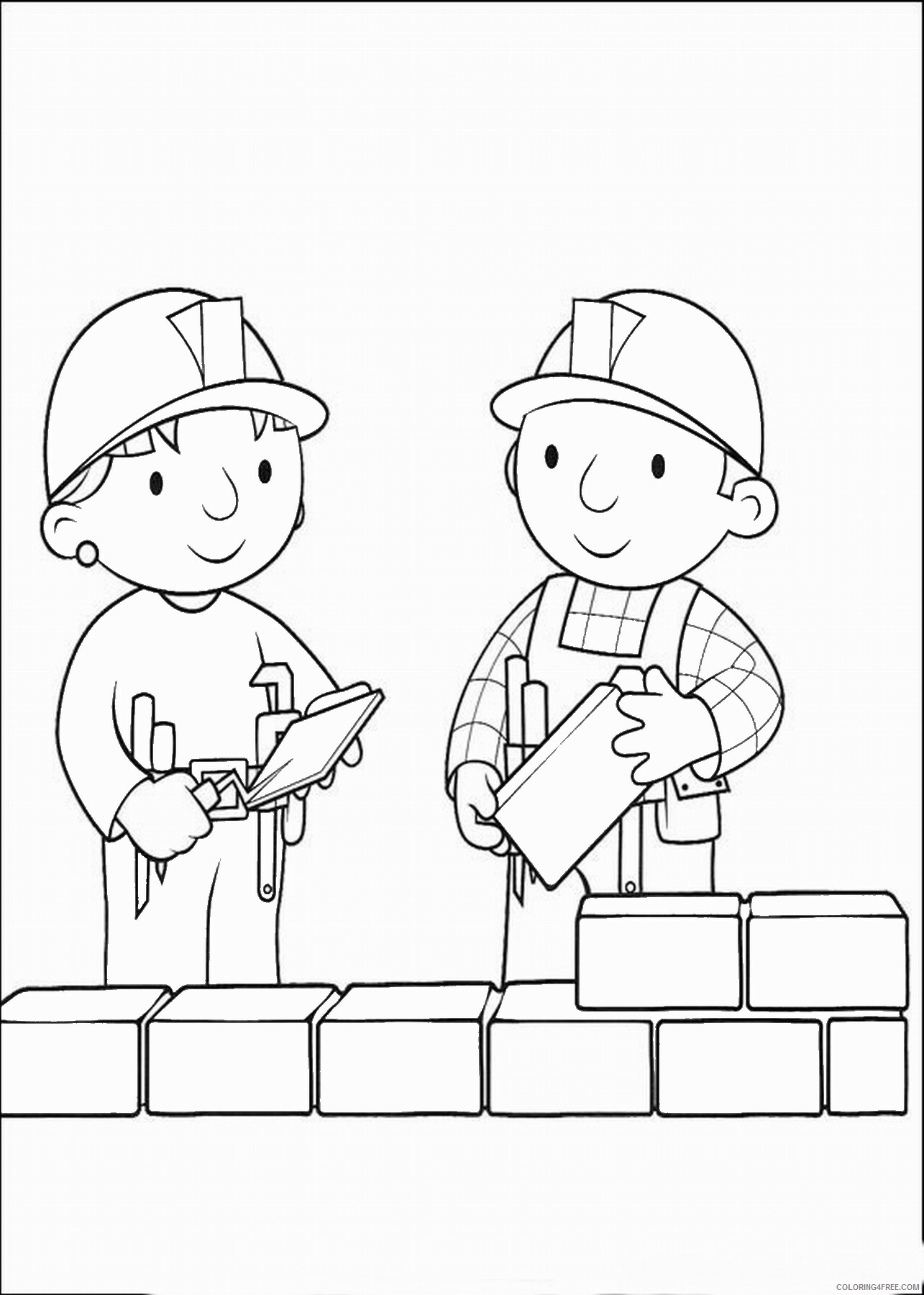 Bob the Builder Coloring Pages TV Film bob the builder_22 Printable 2020 00972 Coloring4free