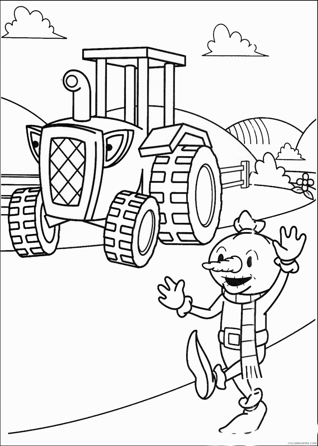 Bob the Builder Coloring Pages TV Film bob the builder_23 Printable 2020 00973 Coloring4free