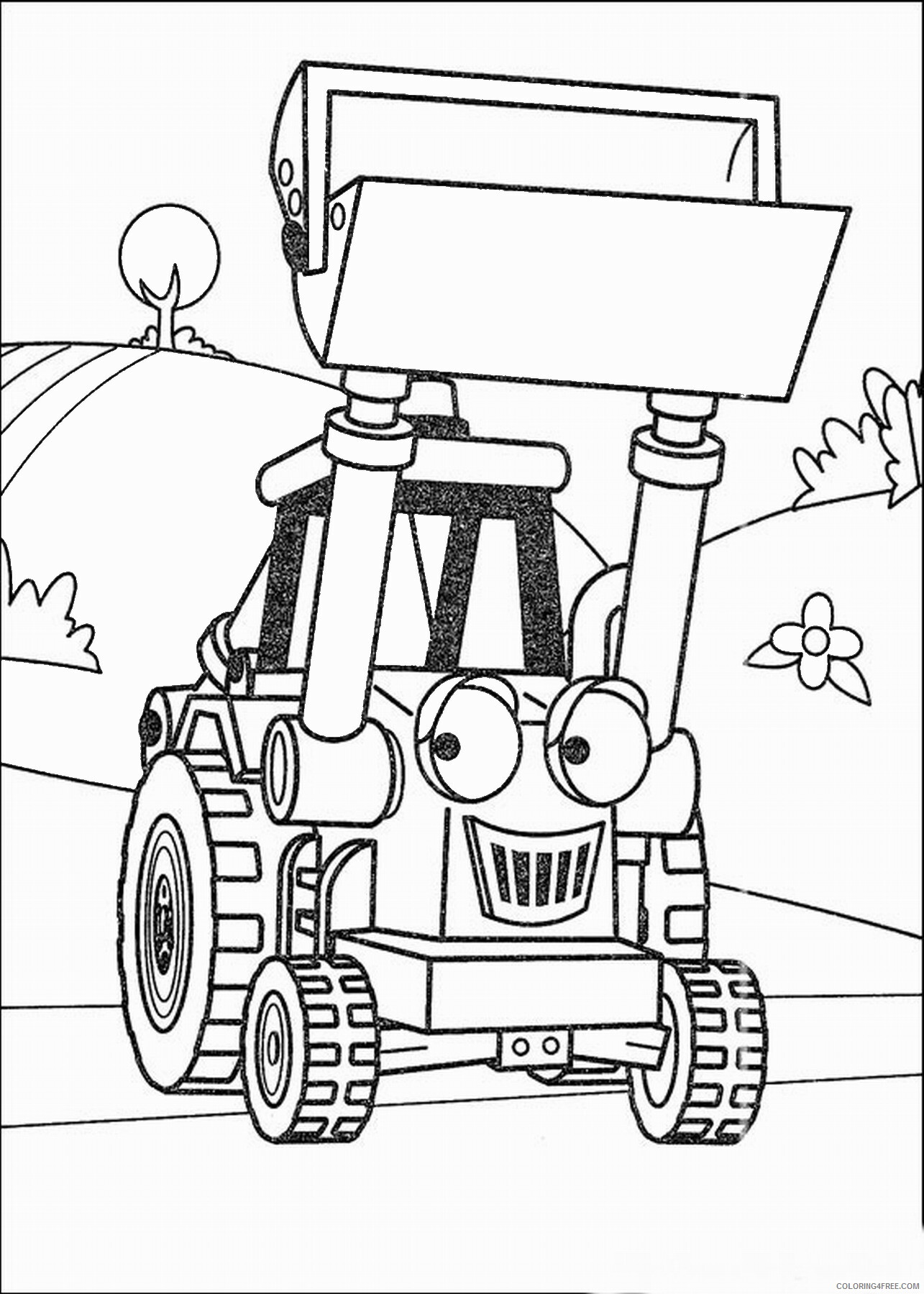 Bob the Builder Coloring Pages TV Film bob the builder_25 Printable 2020 00975 Coloring4free