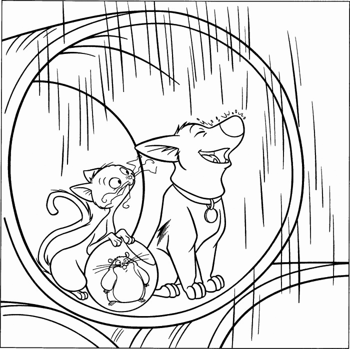 Bolt Coloring Pages TV Film Bolt Movie Printable 2020 01238 Coloring4free