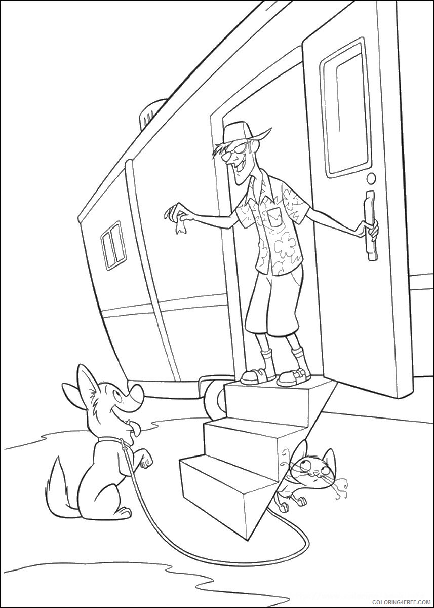 Bolt Coloring Pages TV Film bolt_cl_06 Printable 2020 01167 Coloring4free