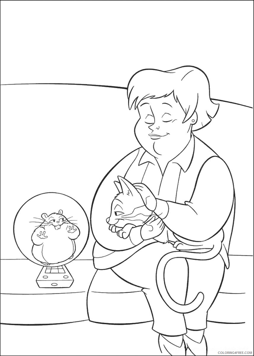 Bolt Coloring Pages TV Film bolt_cl_07 Printable 2020 01168 Coloring4free