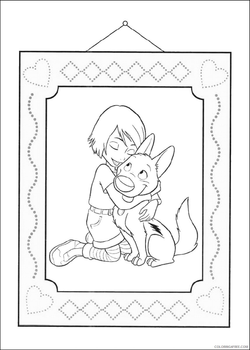 Bolt Coloring Pages TV Film bolt_cl_27 Printable 2020 01188 Coloring4free