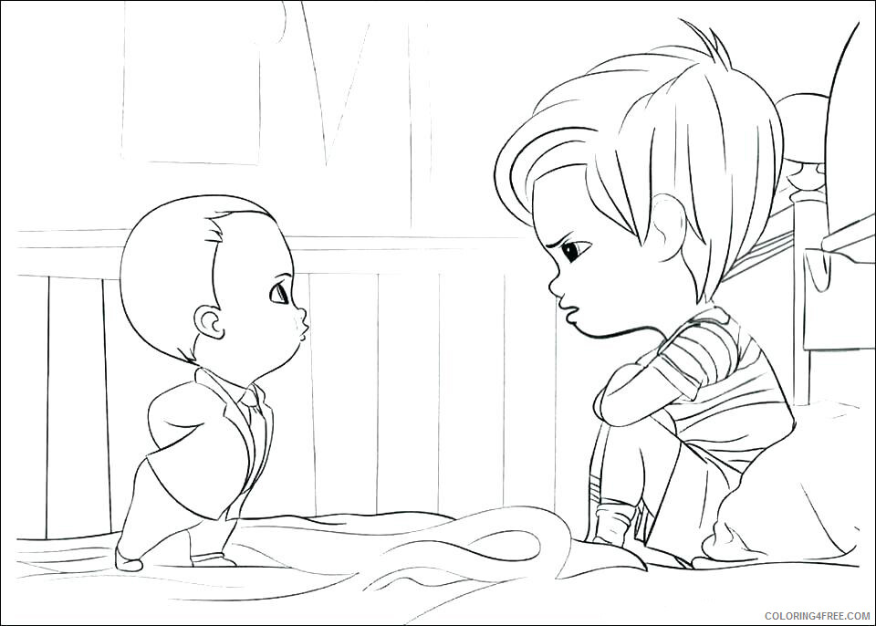 Boss Baby Coloring Pages TV Film Boss Baby Movie Printable 2020 01270 Coloring4free