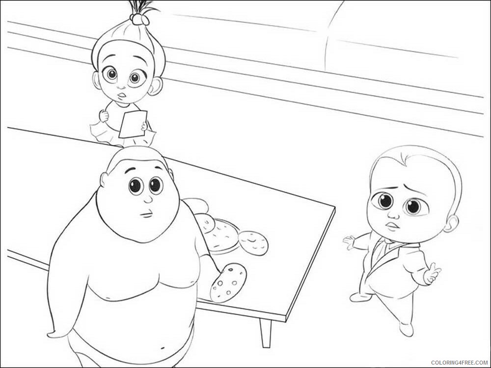 Boss Baby Coloring Pages Tv Film The Boss Baby 6 Printable 2020 01301 Coloring4free Coloring4free Com - coloriage brawl star polly