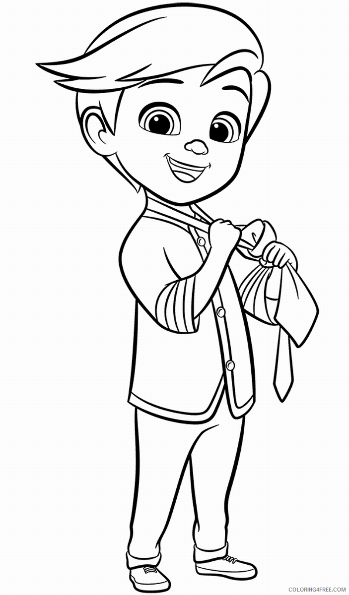 Boss Baby Coloring Pages TV Film the boss baby7 Printable 2020 01286 Coloring4free