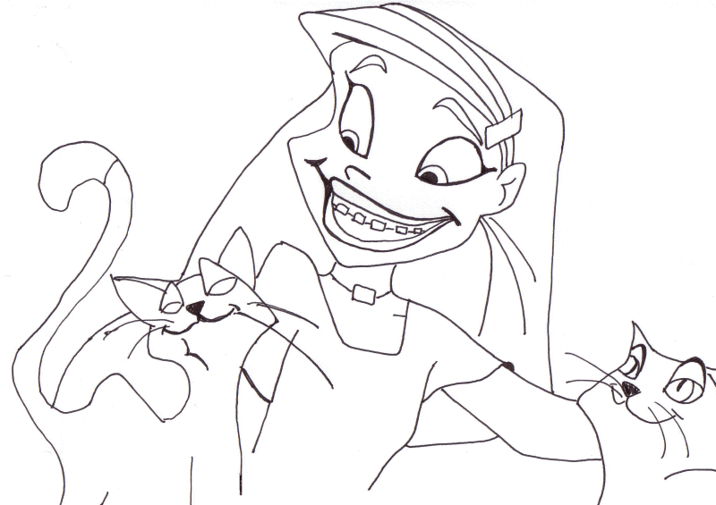 Braceface Coloring Pages TV Film braceface 10 Printable 2020 01332 Coloring4free
