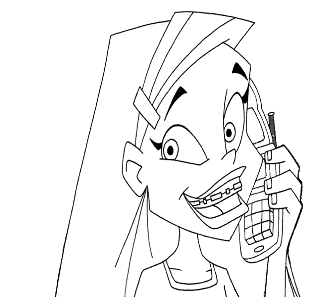 Braceface Coloring Pages TV Film braceface 9 Printable 2020 01339 Coloring4free