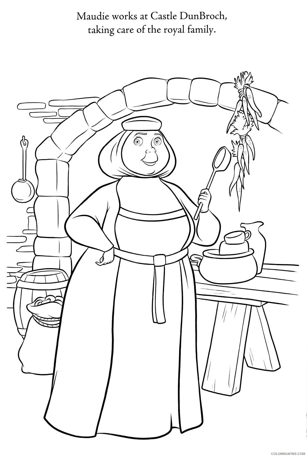 Brave Coloring Pages TV Film Printable Brave Printable 2020 01419 Coloring4free