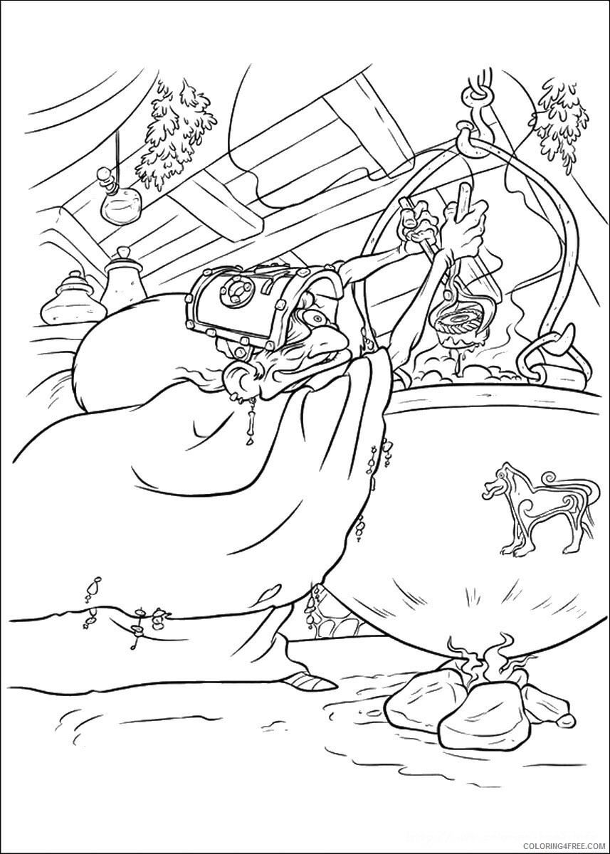 Brave Coloring Pages TV Film brave_cl_10 Printable 2020 01349 Coloring4free