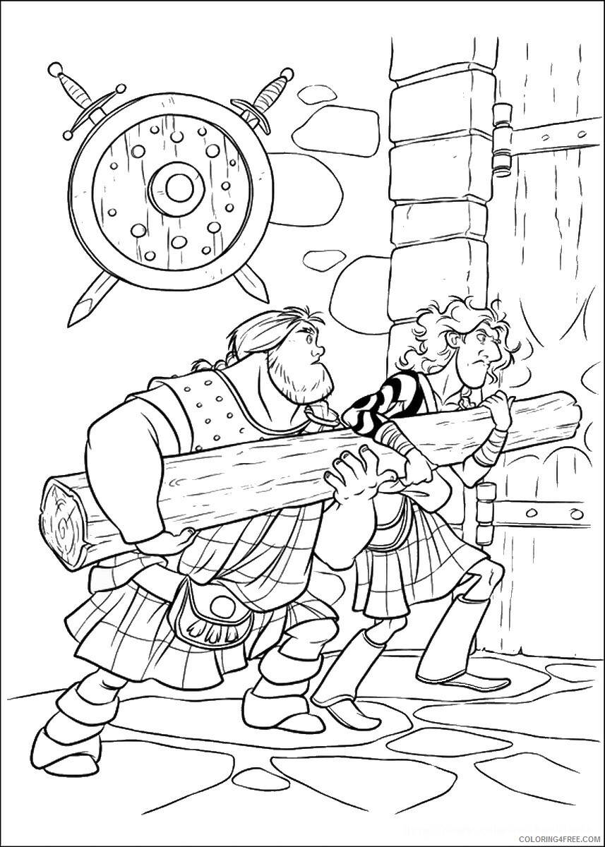 Brave Coloring Pages TV Film brave_cl_18 Printable 2020 01357 Coloring4free