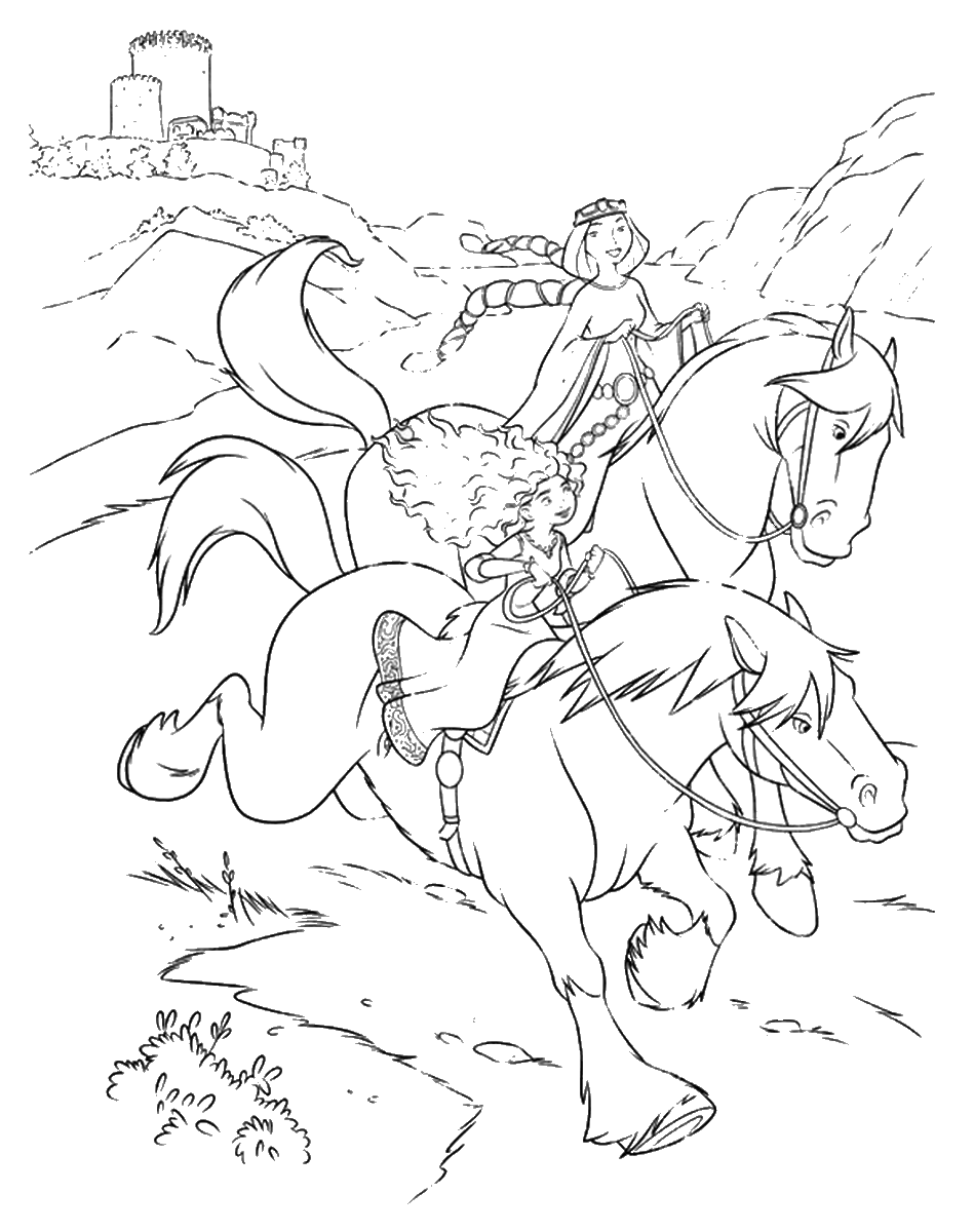 Brave Coloring Pages TV Film brave_cl_27 Printable 2020 01366 Coloring4free