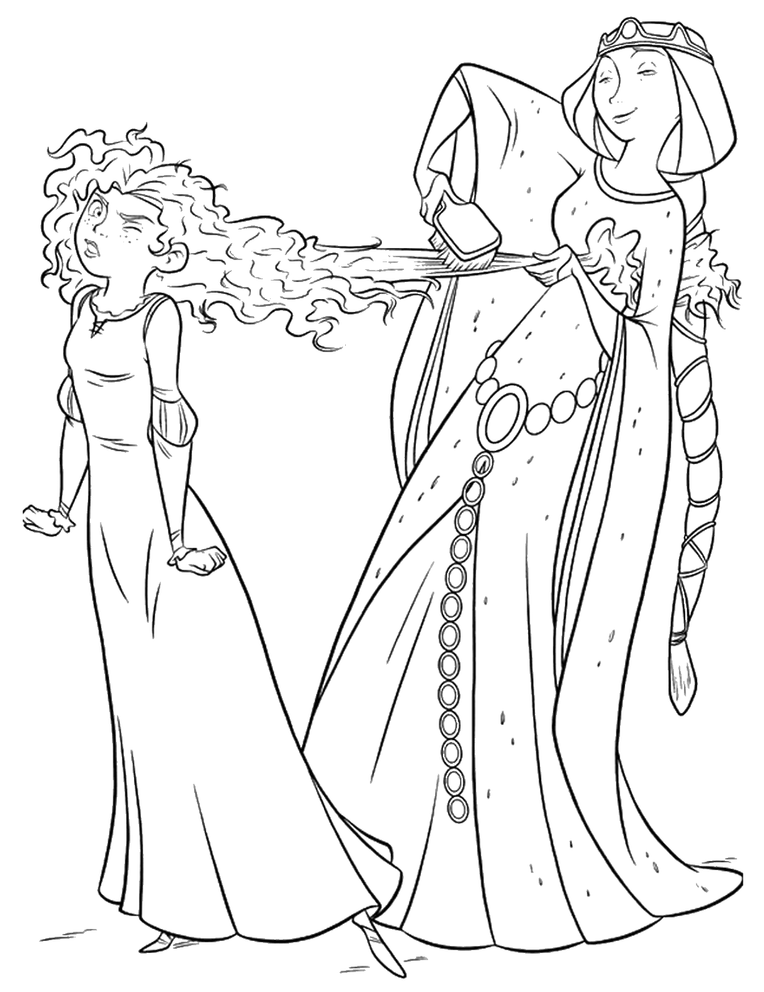 Brave Coloring Pages TV Film brave_cl_28 Printable 2020 01367 Coloring4free