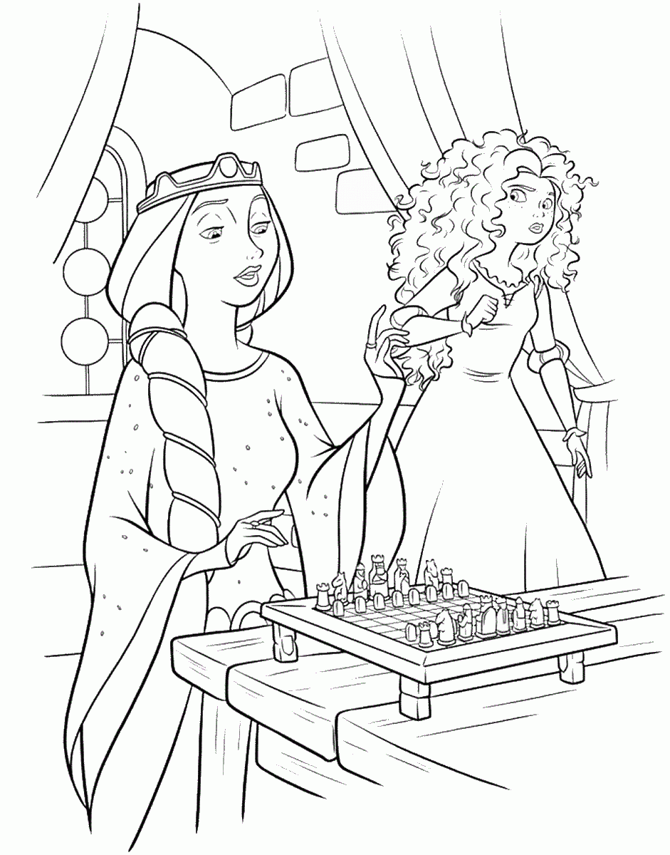 Brave Coloring Pages TV Film brave_cl_40 Printable 2020 01379 Coloring4free