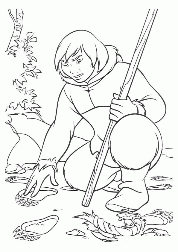 Brother Bear Coloring Pages TV Film brother bear 16 Printable 2020 01488 Coloring4free