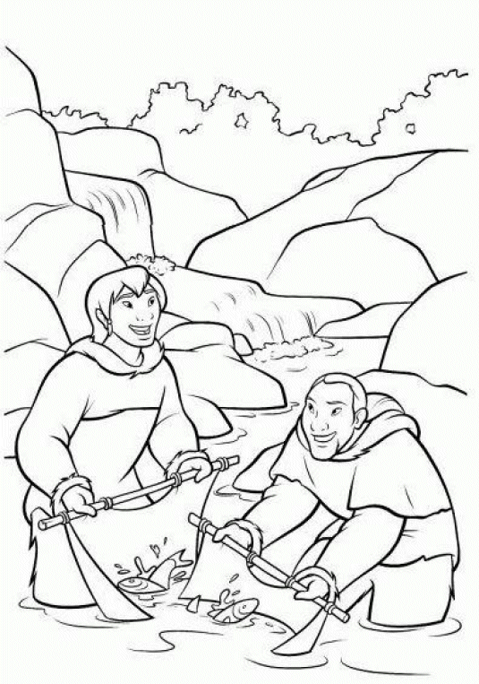 Brother Bear Coloring Pages TV Film brother bear 30 Printable 2020 01508 Coloring4free