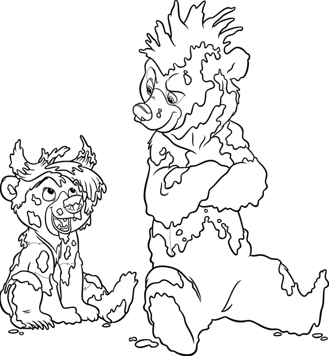 Brother Bear Coloring Pages TV Film brother bear 38 Printable 2020 01515 Coloring4free