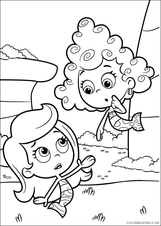Bubble Guppies Coloring Pages TV Film Bubble Guppies Free Printable 2020 01616 Coloring4free