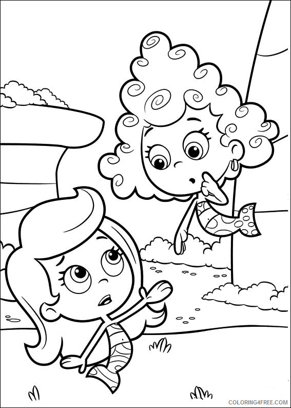 Bubble Guppies Coloring Pages TV Film Free Bubble Guppies Printable 2020 01662 Coloring4free