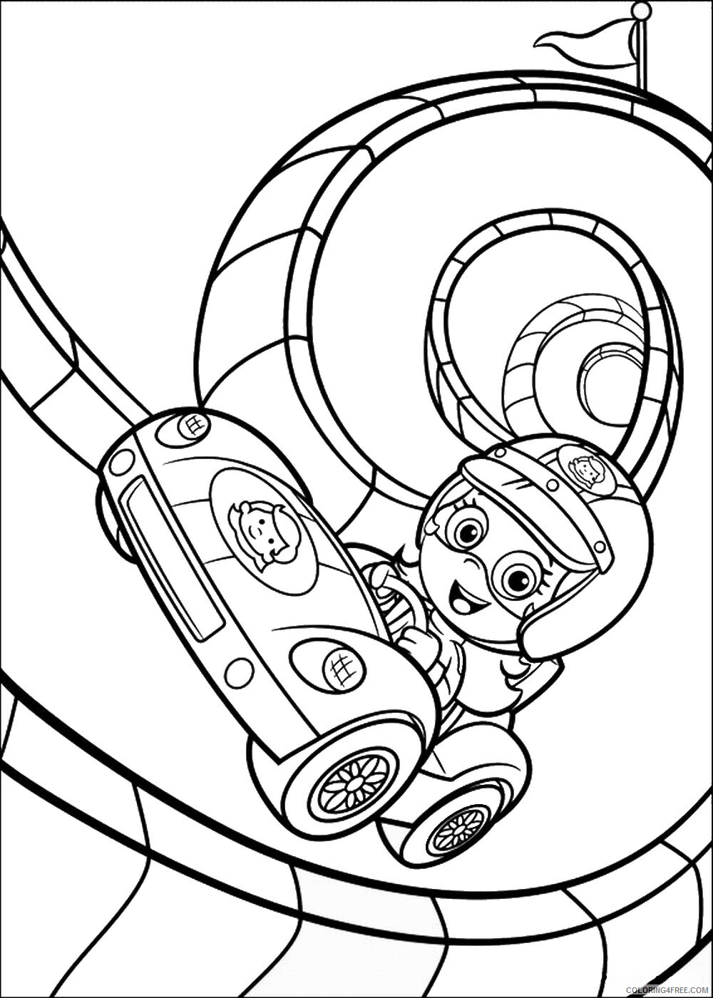 Bubble Guppies Coloring Pages TV Film Free Bubble Guppies Printable 2020 01667 Coloring4free