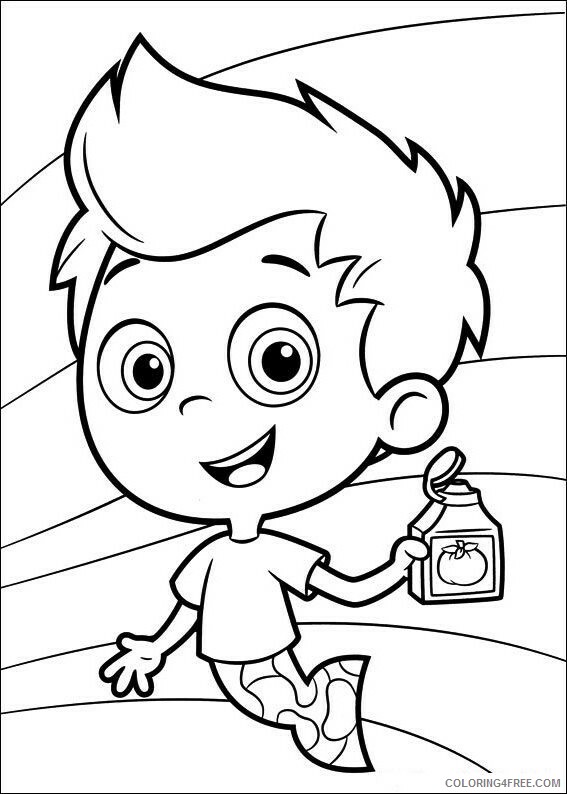 Bubble Guppies Coloring Pages TV Film Free Bubble Guppies Printable 2020 01669 Coloring4free