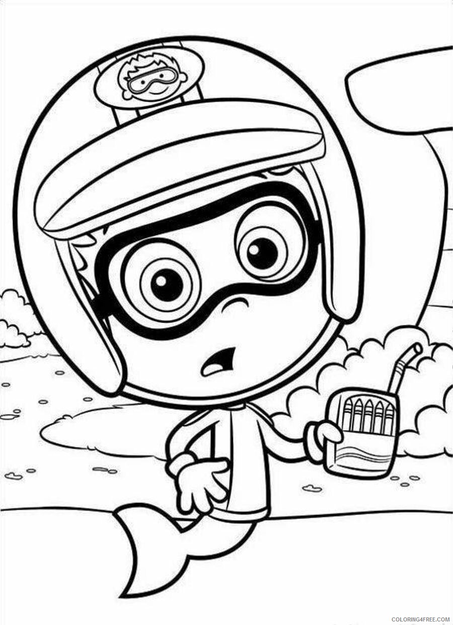 Bubble Guppies Coloring Pages TV Film Nonny Printable 2020 01624 Coloring4free