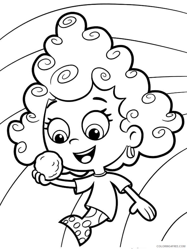 Bubble Guppies Coloring Pages TV Film bubble guppies 14 Printable 2020 01591 Coloring4free