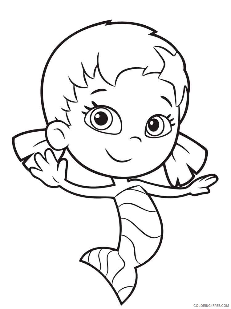 Bubble Guppies Coloring Pages TV Film bubble guppies 23 Printable 2020 01601 Coloring4free