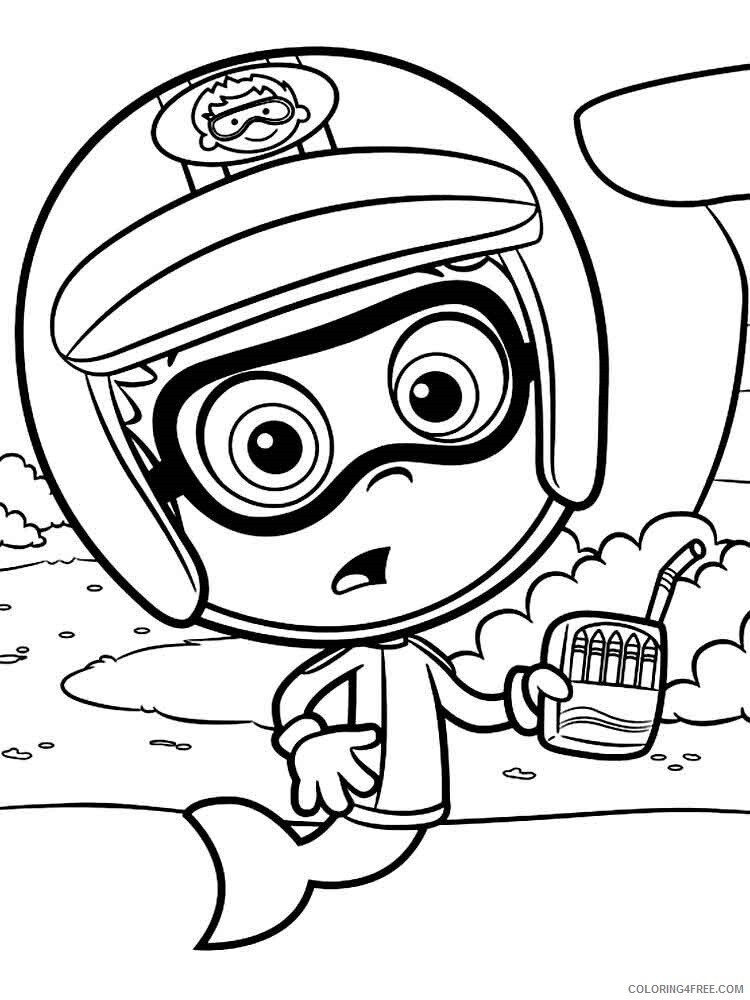 Bubble Guppies Coloring Pages TV Film bubble guppies 27 Printable 2020 01605 Coloring4free