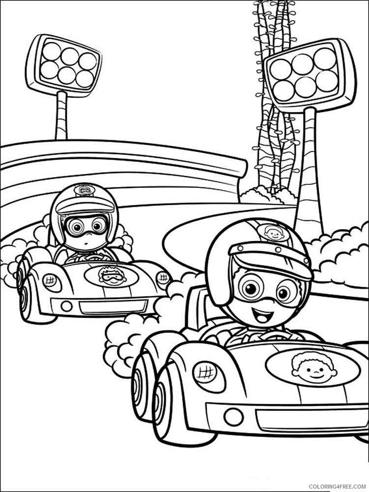 Bubble Guppies Coloring Pages TV Film bubble guppies 6 Printable 2020 01609 Coloring4free