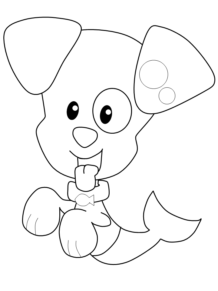 Bubble Guppies Coloring Pages TV Film bubble puppy Printable 2020 01641 Coloring4free