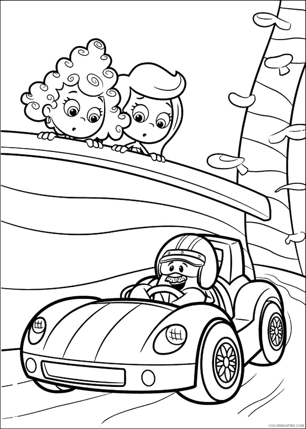 Bubble Guppies Coloring Pages TV Film bubble_guppies_cl10 Printable 2020 01541 Coloring4free
