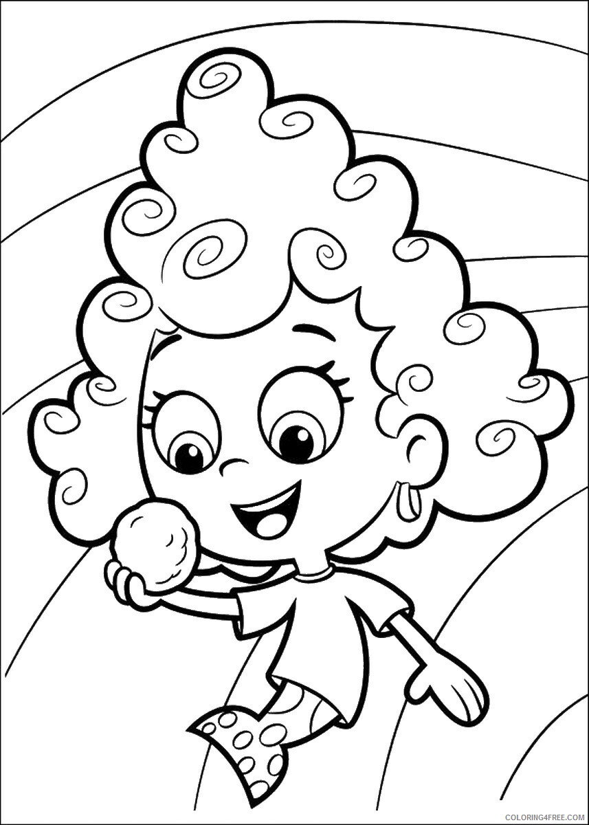 Bubble Guppies Coloring Pages TV Film bubble_guppies_cl21 Printable 2020 01552 Coloring4free