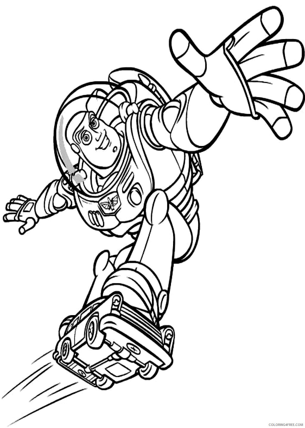 Buzz Lightyear Coloring Pages TV Film Buzz Lightyear Print Printable 2020 01748 Coloring4free