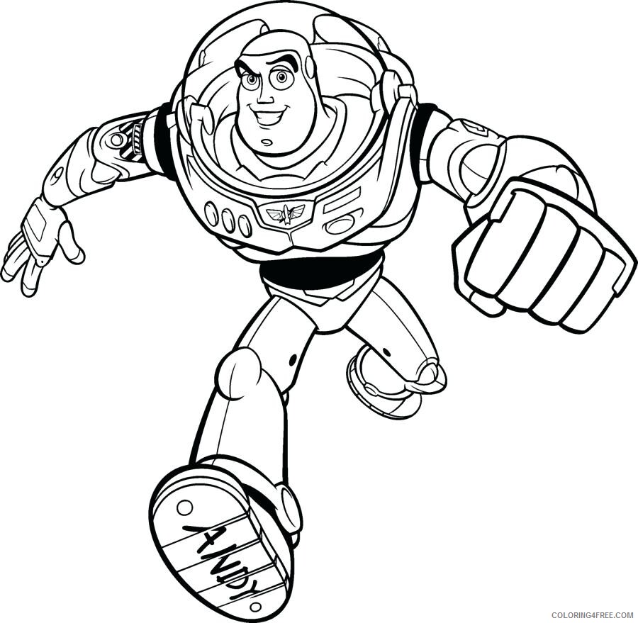 Buzz Lightyear Coloring Pages TV Film Superhero Buzz Lightyear 2020 01754 Coloring4free