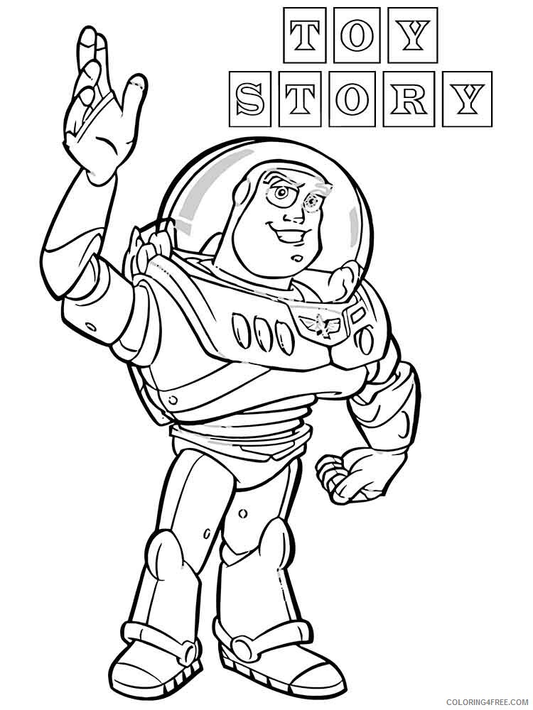 Buzz Lightyear Coloring Pages Tv Film Buzz Lightyear 15 Printable 2020 01741 Coloring4free Coloring4free Com