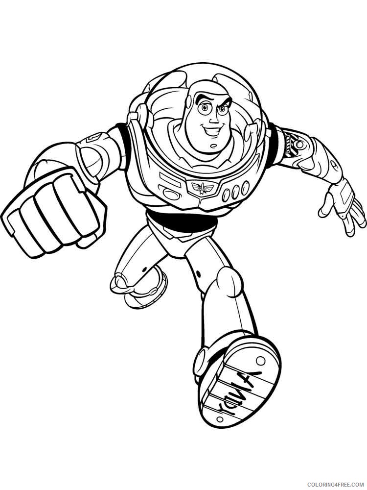 Buzz Lightyear Coloring Pages TV Film buzz lightyear 8 Printable 2020 01746 Coloring4free