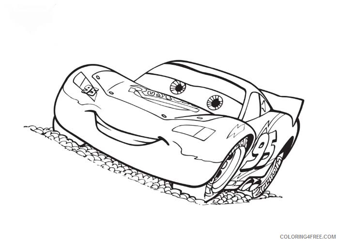 Cars Coloring Pages TV Film Cars Lightning McQueen Printable 2020 01944 Coloring4free