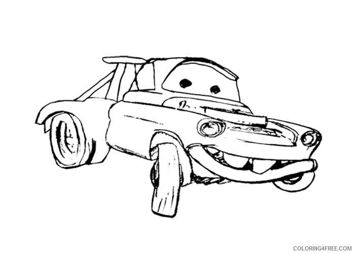 Cars Coloring Pages TV Film Cars Martin Printable 2020 01946 Coloring4free
