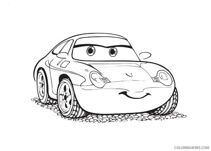 Cars Coloring Pages TV Film Cars Sally Printable 2020 01950 Coloring4free