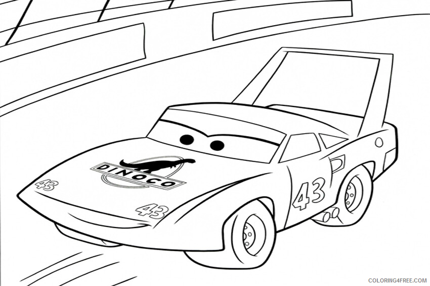 Cars Coloring Pages TV Film Cars Strip Weathers Printable 2020 01937 Coloring4free