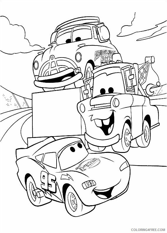 Cars Coloring Pages TV Film Carss Printable 2020 01936 Coloring4free